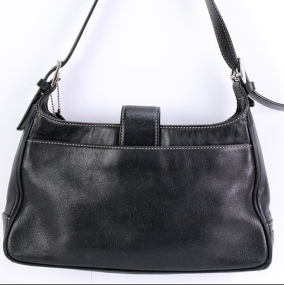 Black shoulder Coach bag - Picture 6 of 8